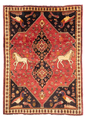 Persisk tæppe - Nomadisk - 272 x 200 cm - rød