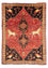 Persisk tæppe - Nomadisk - 272 x 200 cm - rød