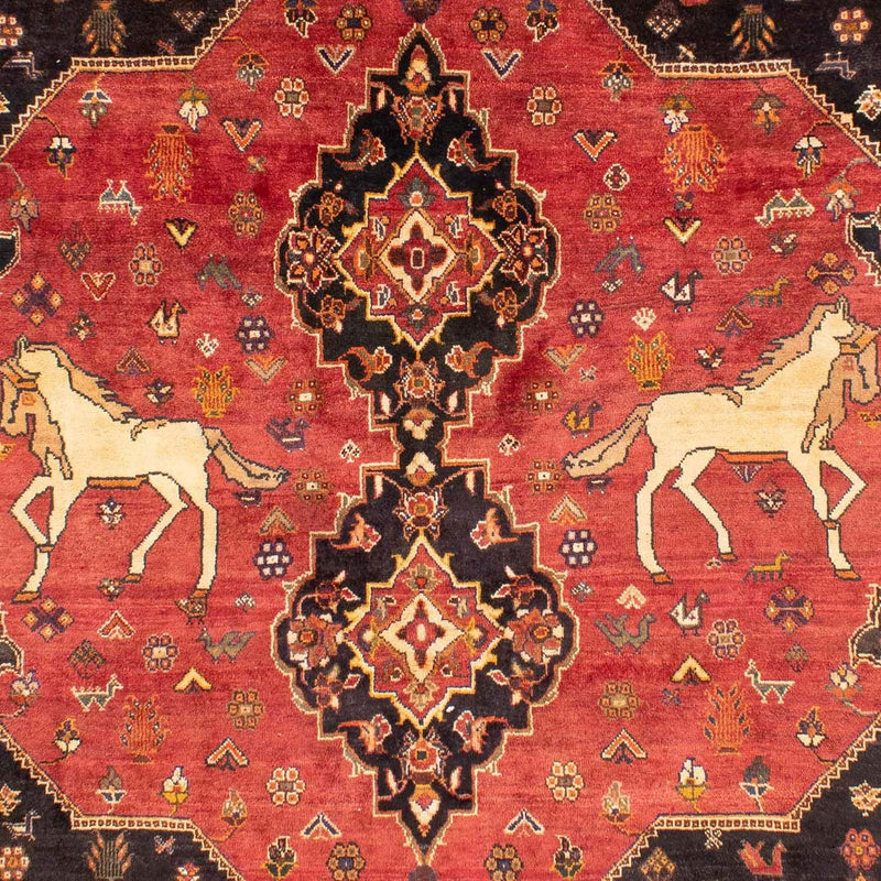 Persisk tæppe - Nomadisk - 272 x 200 cm - rød