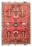 Persisk tæppe - Nomadisk - 168 x 112 cm - mørkerød
