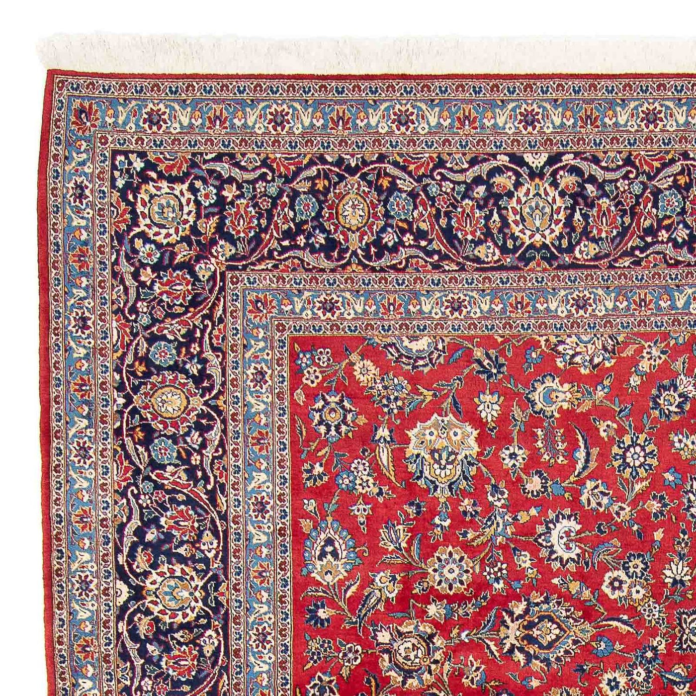 Kashan Tæppe 432x325cm - Persisk tæppe
