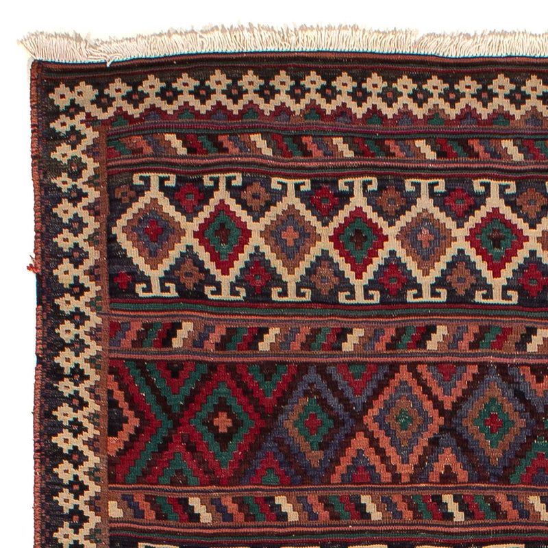 Kelim-tæppe - orientalsk - 244 x 172 cm - flerfarvet