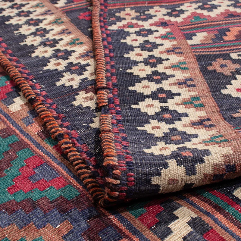 Kelim-tæppe - orientalsk - 244 x 172 cm - flerfarvet