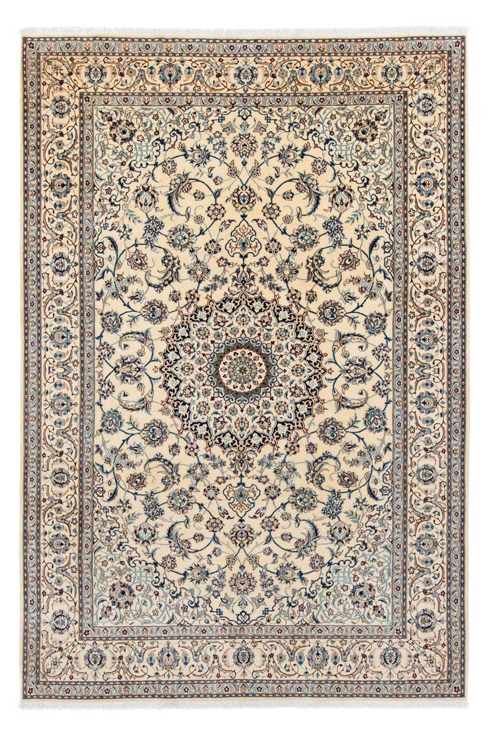Persisk tæppe - Nain - 310 x 207 cm - beige