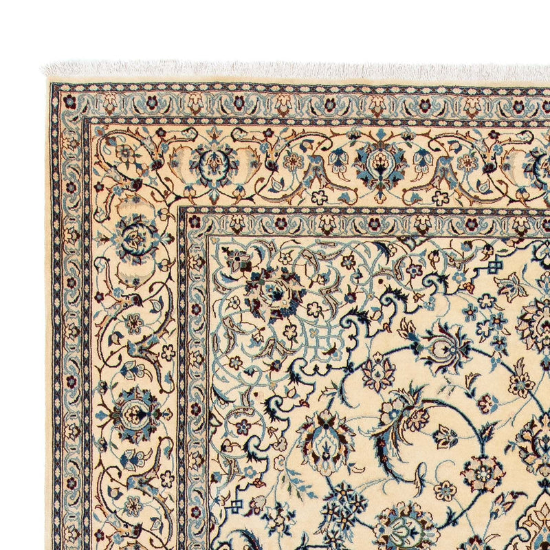 Persisk tæppe - Nain - 310 x 207 cm - beige