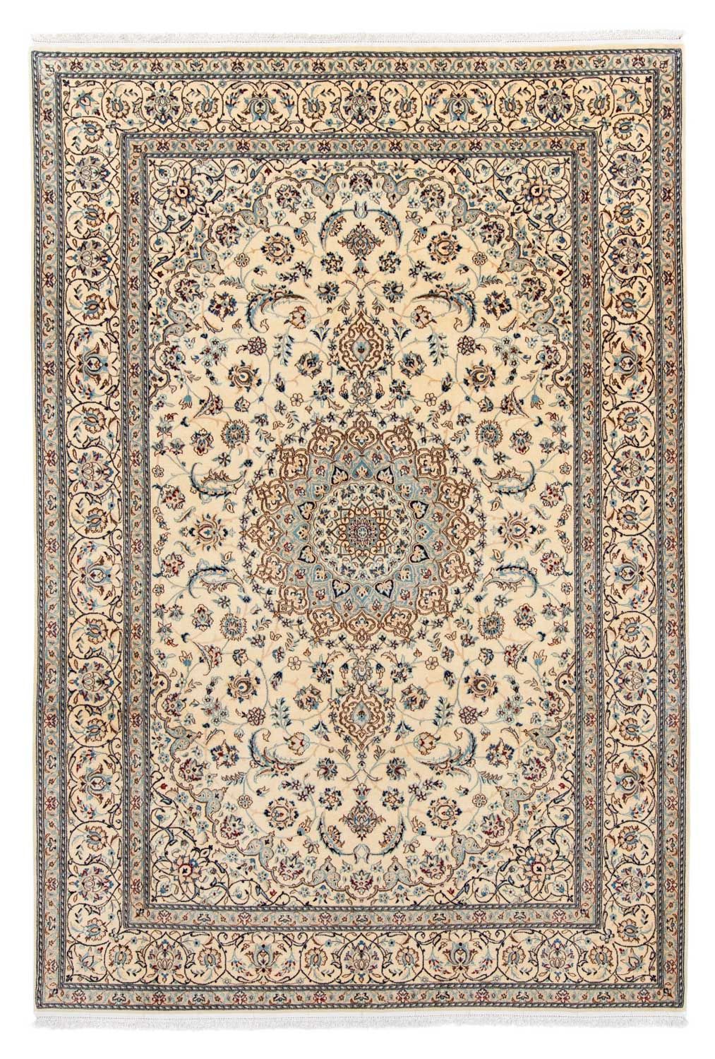 Persisk tæppe - Nain - 297 x 200 cm - beige