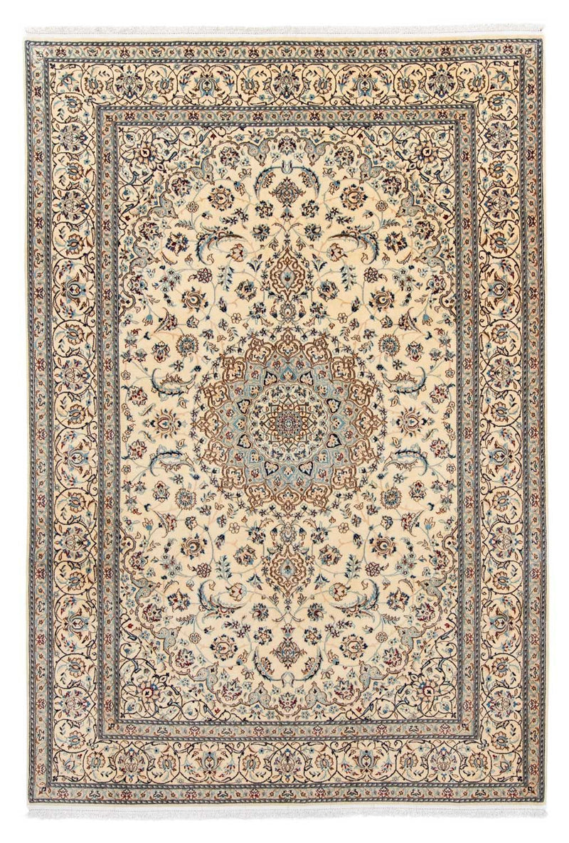 Persisk tæppe - Nain - 297 x 200 cm - beige
