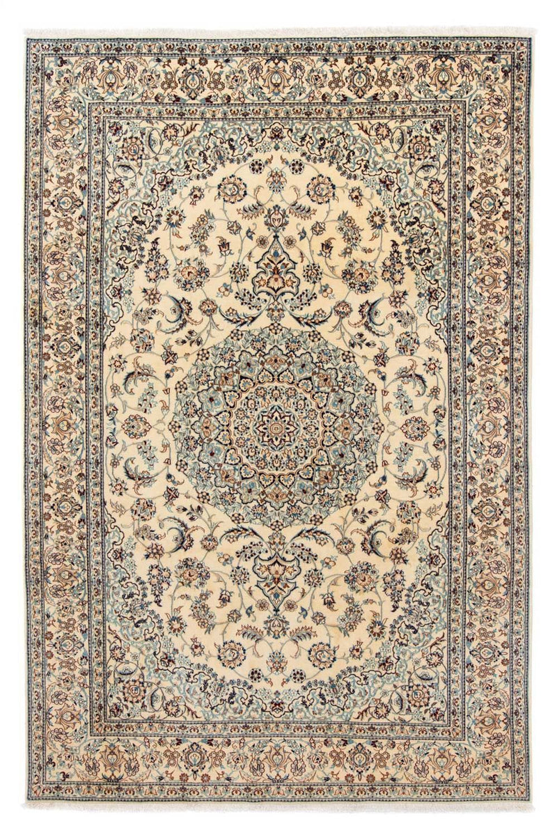 Persisk tæppe - Nain - 293 x 199 cm - beige