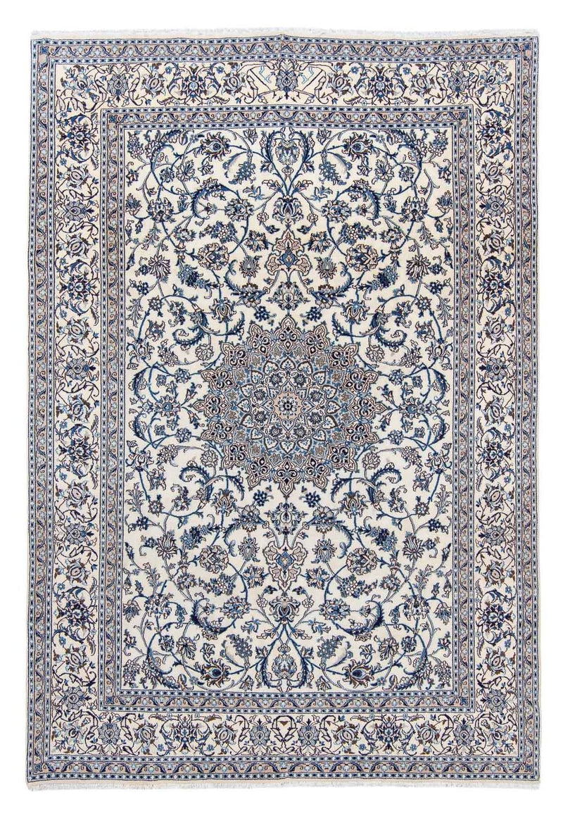 Persisk tæppe - Nain - 291 x 199 cm - beige