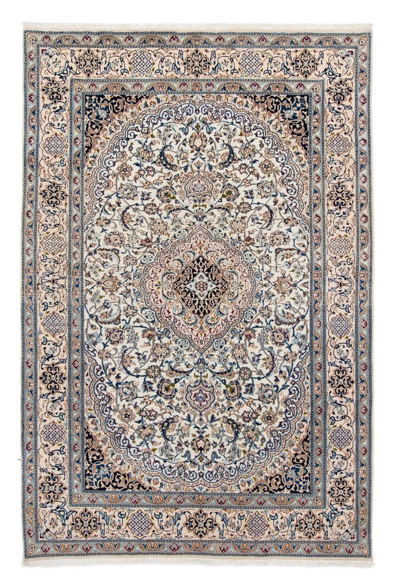 Persisk tæppe - Nain - 297 x 196 cm - beige