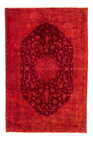 Persisk tæppe - Nain - 288 x 195 cm - mørkerød