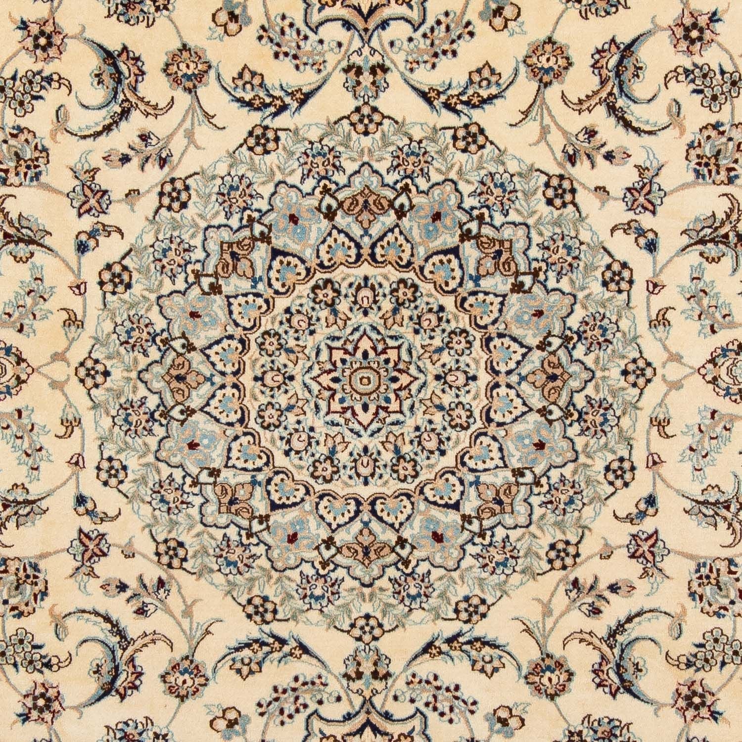 Persisk tæppe - Nain - 289 x 197 cm - beige