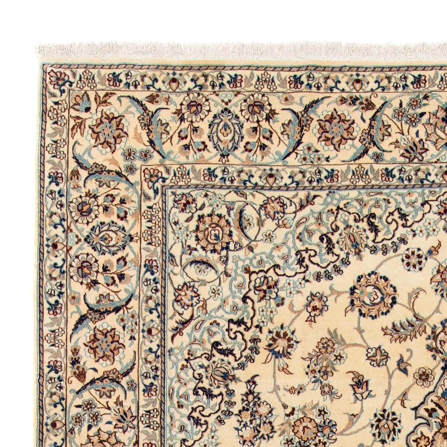 Persisk tæppe - Nain - 289 x 197 cm - beige
