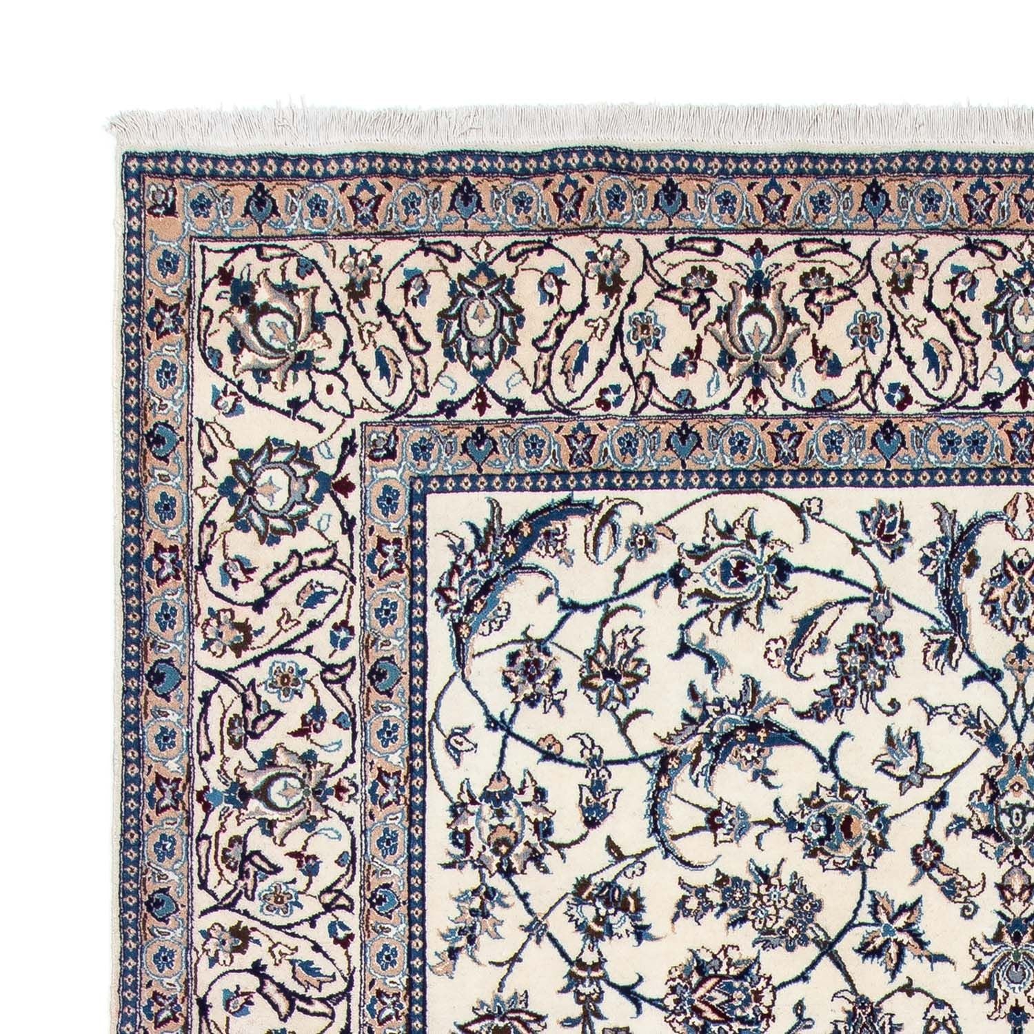 Persisk tæppe - Nain - 319 x 201 cm - beige