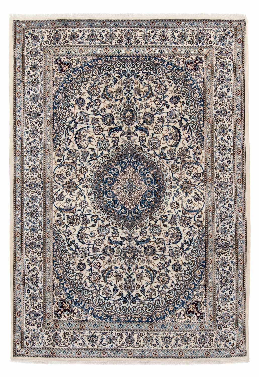 Persisk tæppe - Nain - 297 x 199 cm - beige