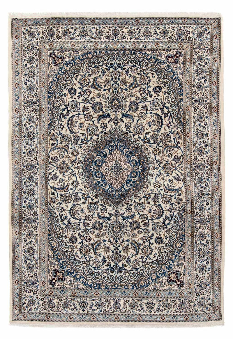 Persisk tæppe - Nain - 297 x 199 cm - beige
