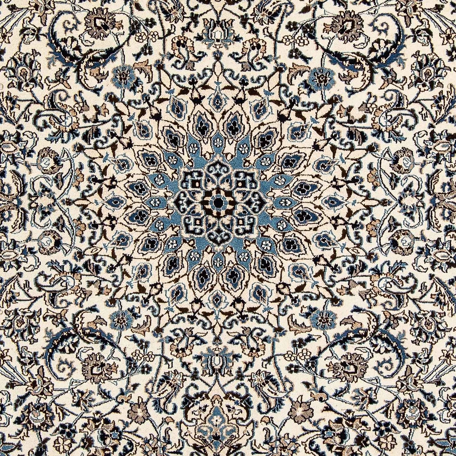 Persisk tæppe - Nain - 289 x 200 cm - beige
