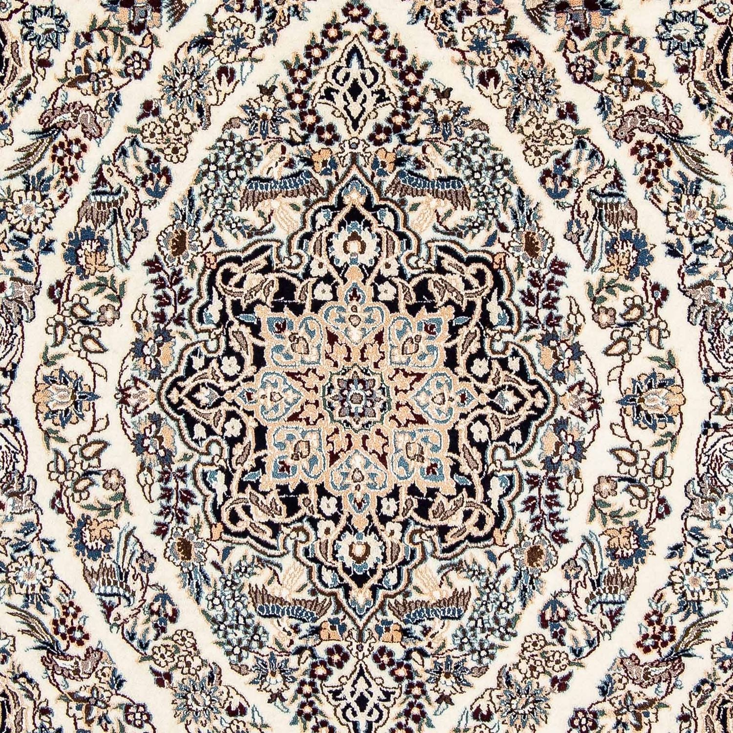 Persisk tæppe - Nain - 316 x 211 cm - beige