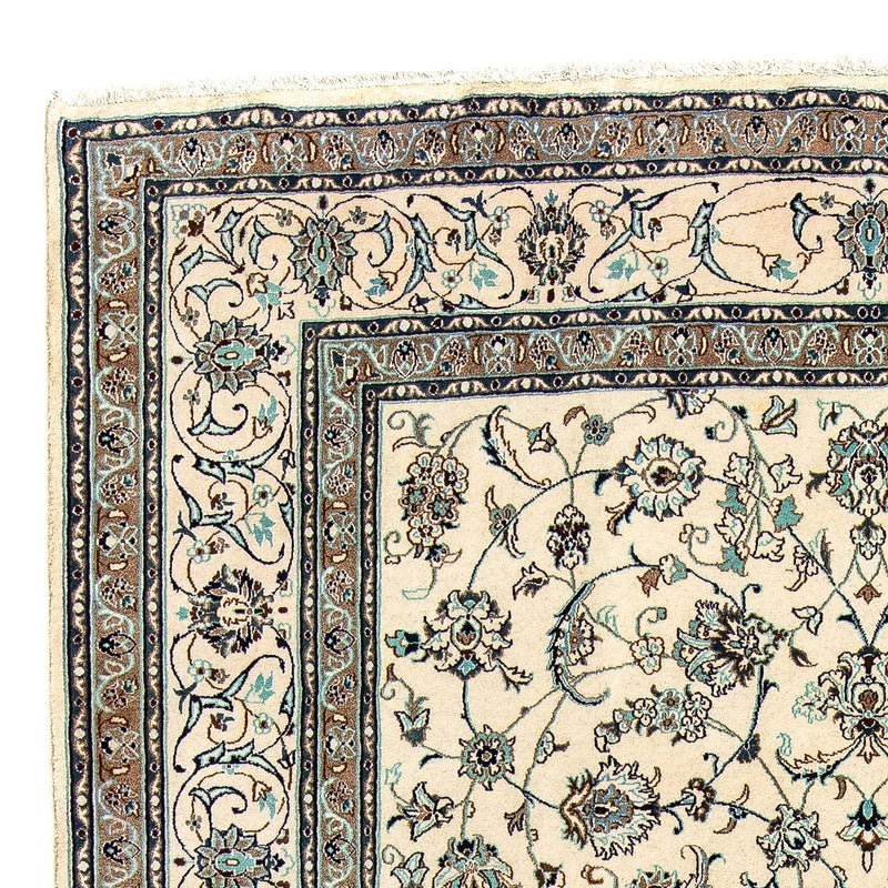 Persisk tæppe - Nain - 306 x 202 cm - beige