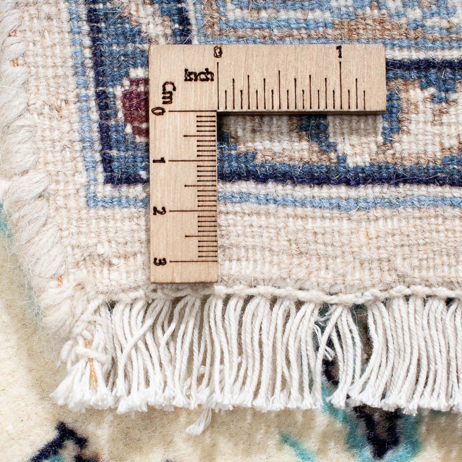 Persisk tæppe - Nain - 306 x 202 cm - beige