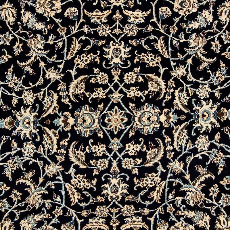 Persisk tæppe - Nain - 280 x 199 cm - mørkeblå