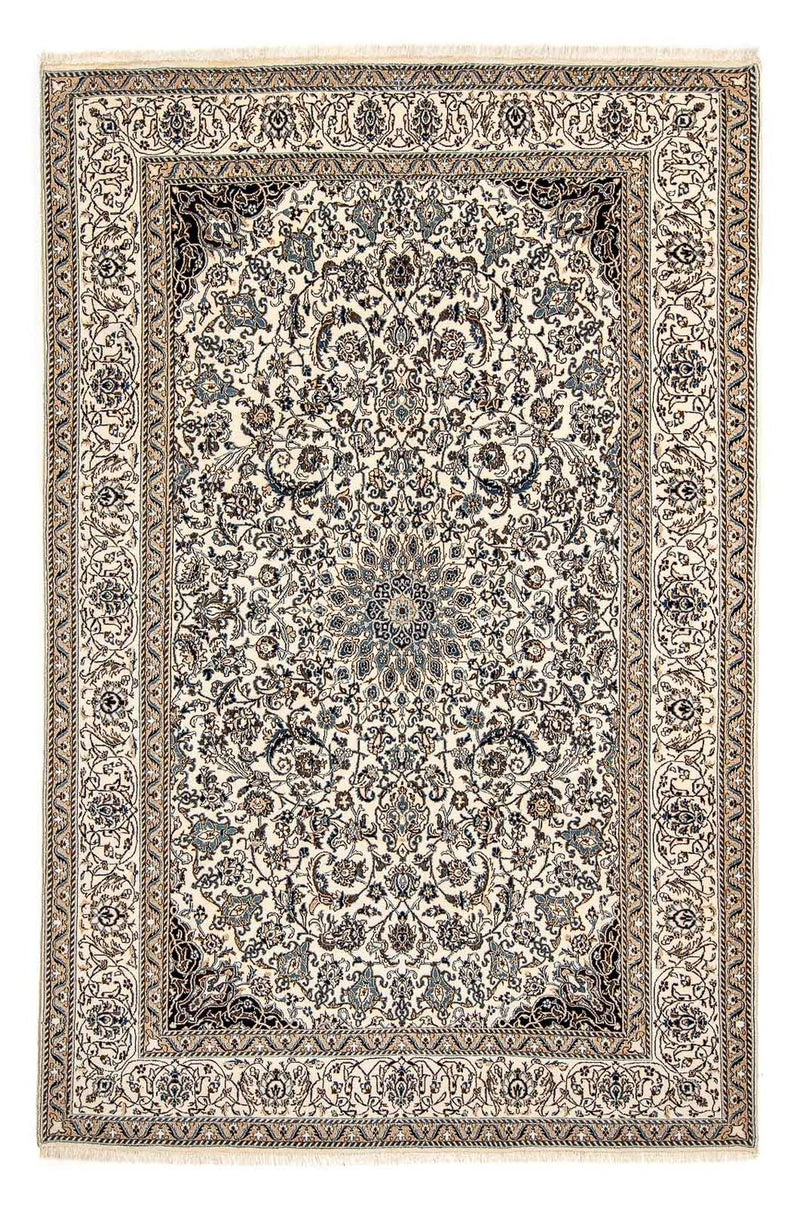 Persisk tæppe - Nain - 291 x 196 cm - beige