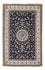 Persisk tæppe - Nain - 297 x 194 cm - mørkeblå