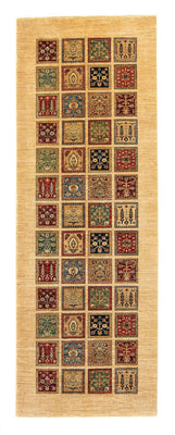 Løber Persisk tæppe - Nomadisk - 360 x 129 cm - beige