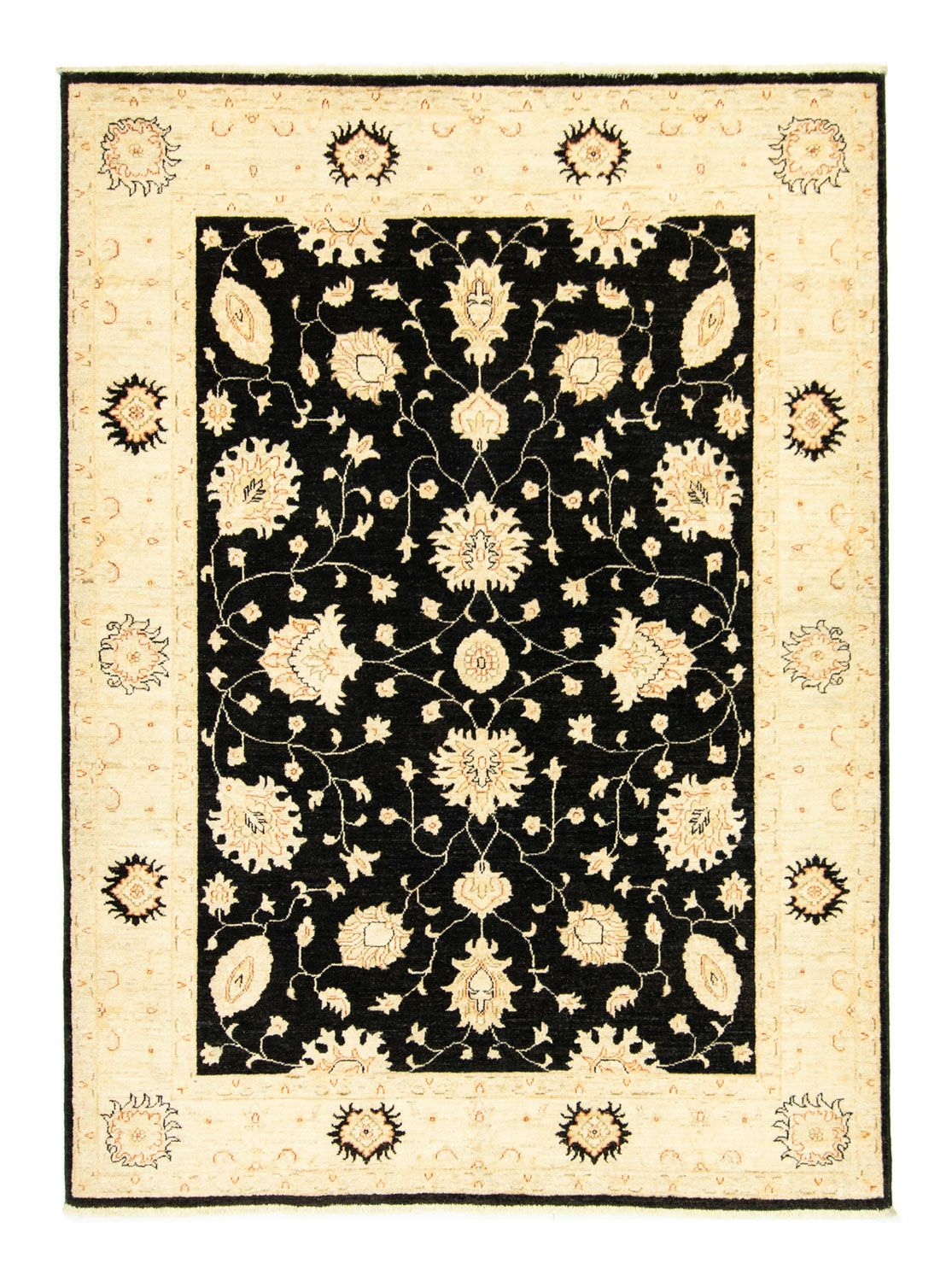 Ziegler Carpet - 199 x 150 cm - sort