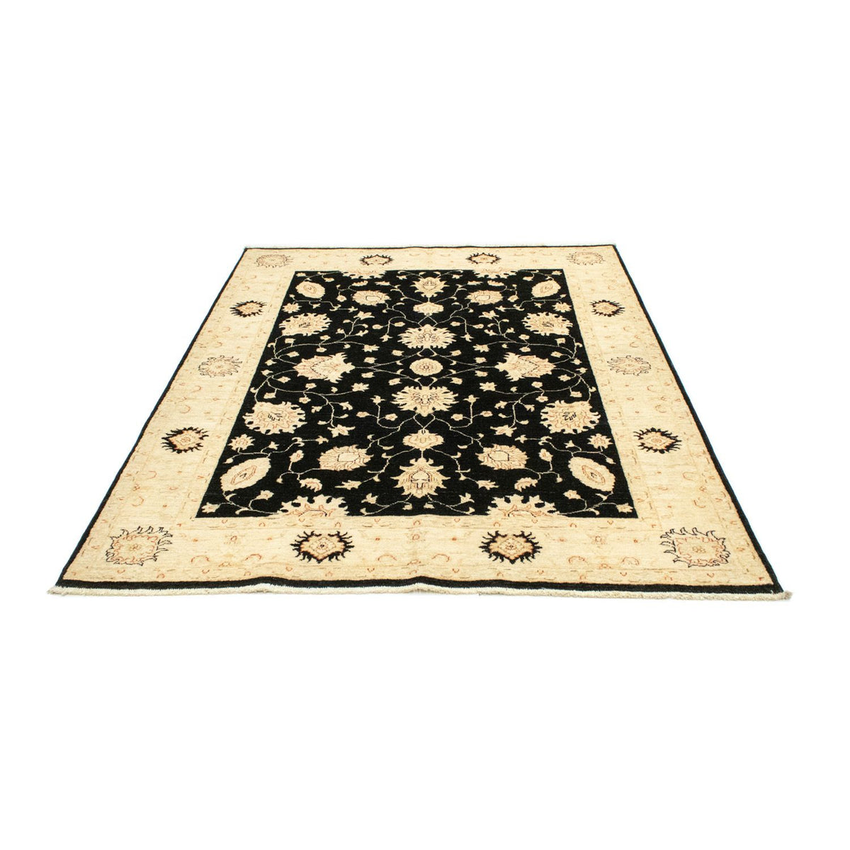 Ziegler Carpet - 199 x 150 cm - sort