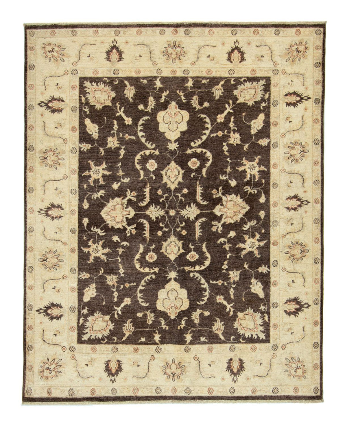 Ziegler Carpet - 185 x 148 cm - mørkebrun