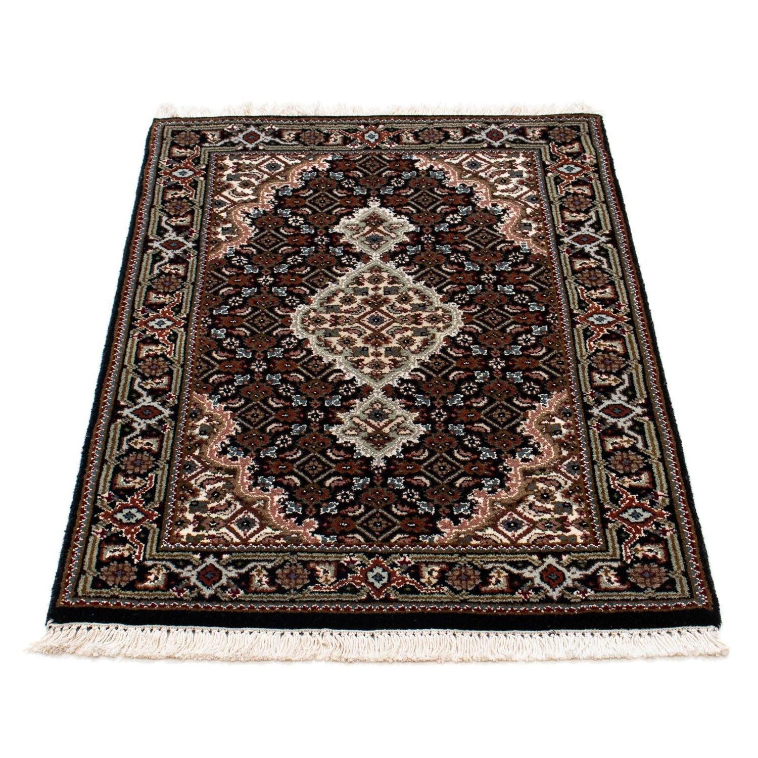 Persisk tæppe - Tabriz - 92 x 61 cm - mørkeblå
