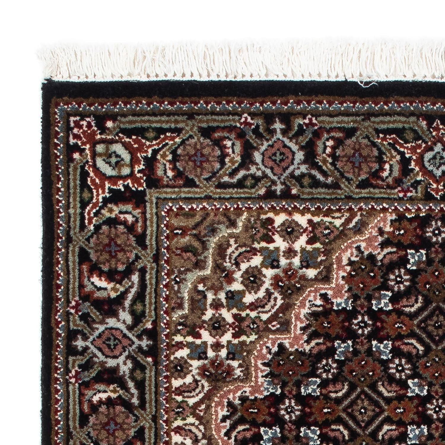 Persisk tæppe - Tabriz - 140 x 73 cm - mørkeblå