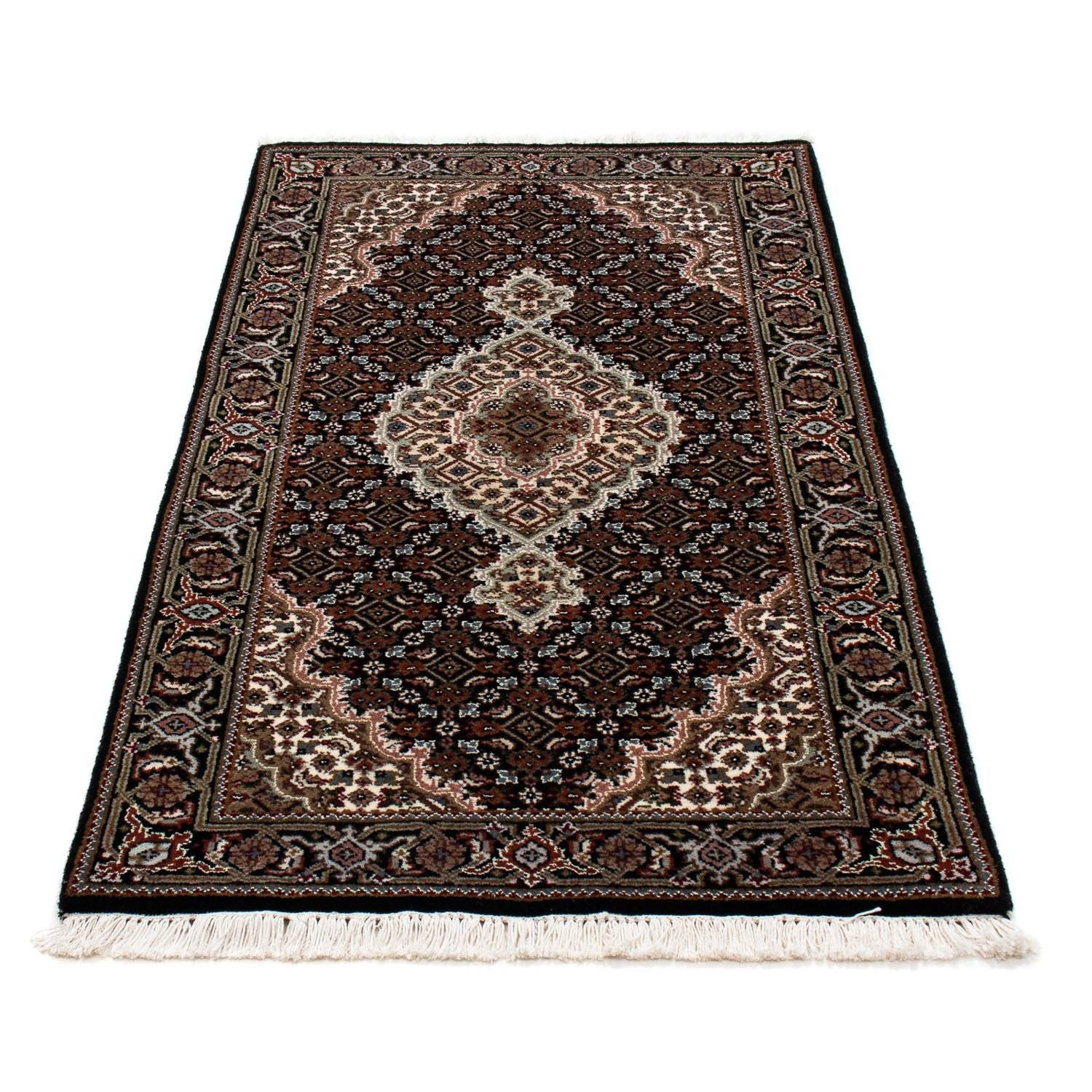 Persisk tæppe - Tabriz - 140 x 73 cm - mørkeblå