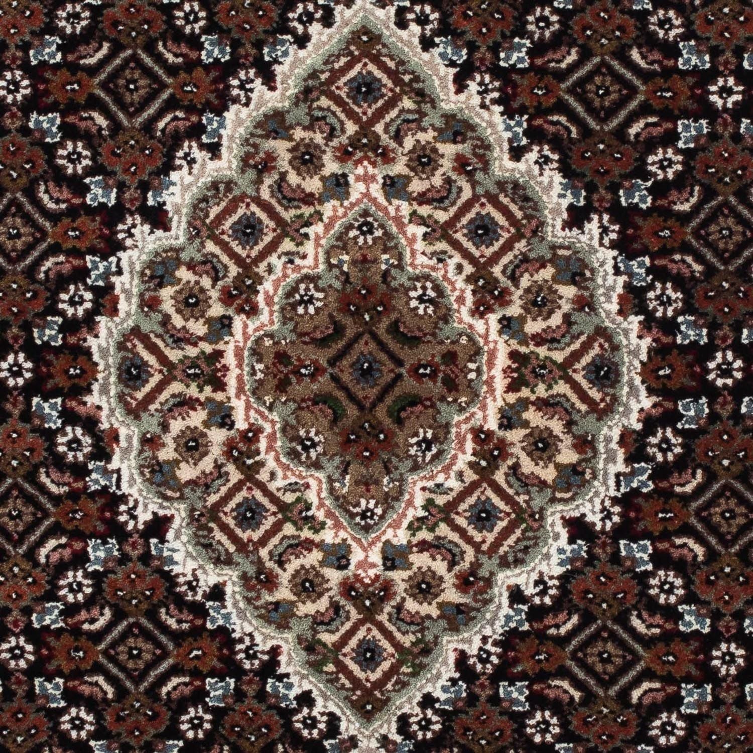Persisk tæppe - Tabriz - 141 x 73 cm - mørkeblå