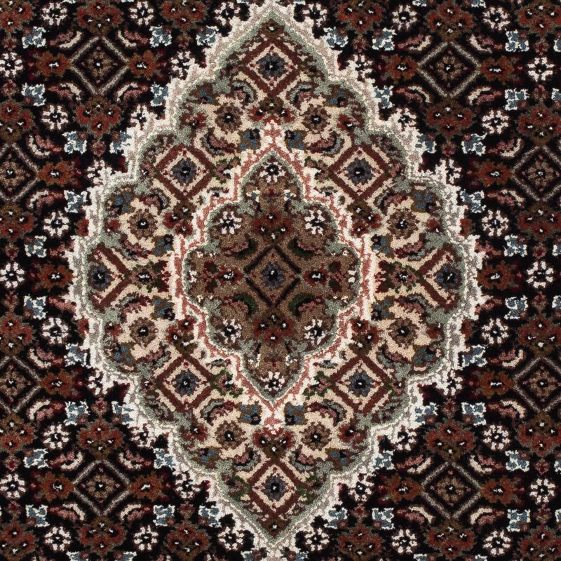 Persisk tæppe - Tabriz - 141 x 73 cm - mørkeblå