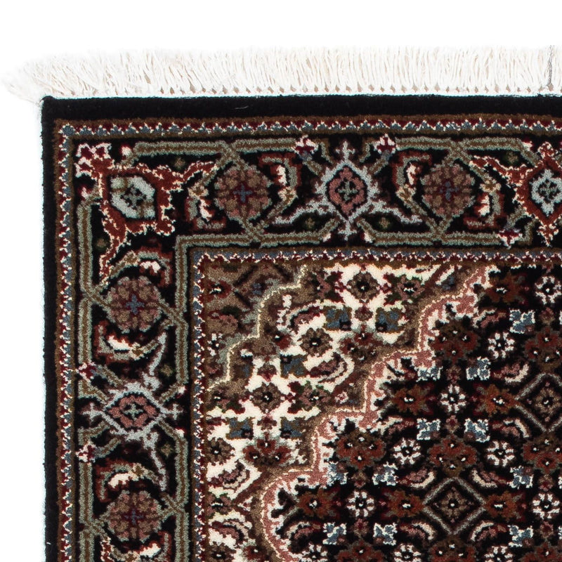 Persisk tæppe - Tabriz - 141 x 73 cm - mørkeblå