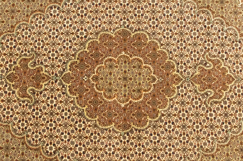 Persisk tæppe - Tabriz - 145 x 106 cm - beige