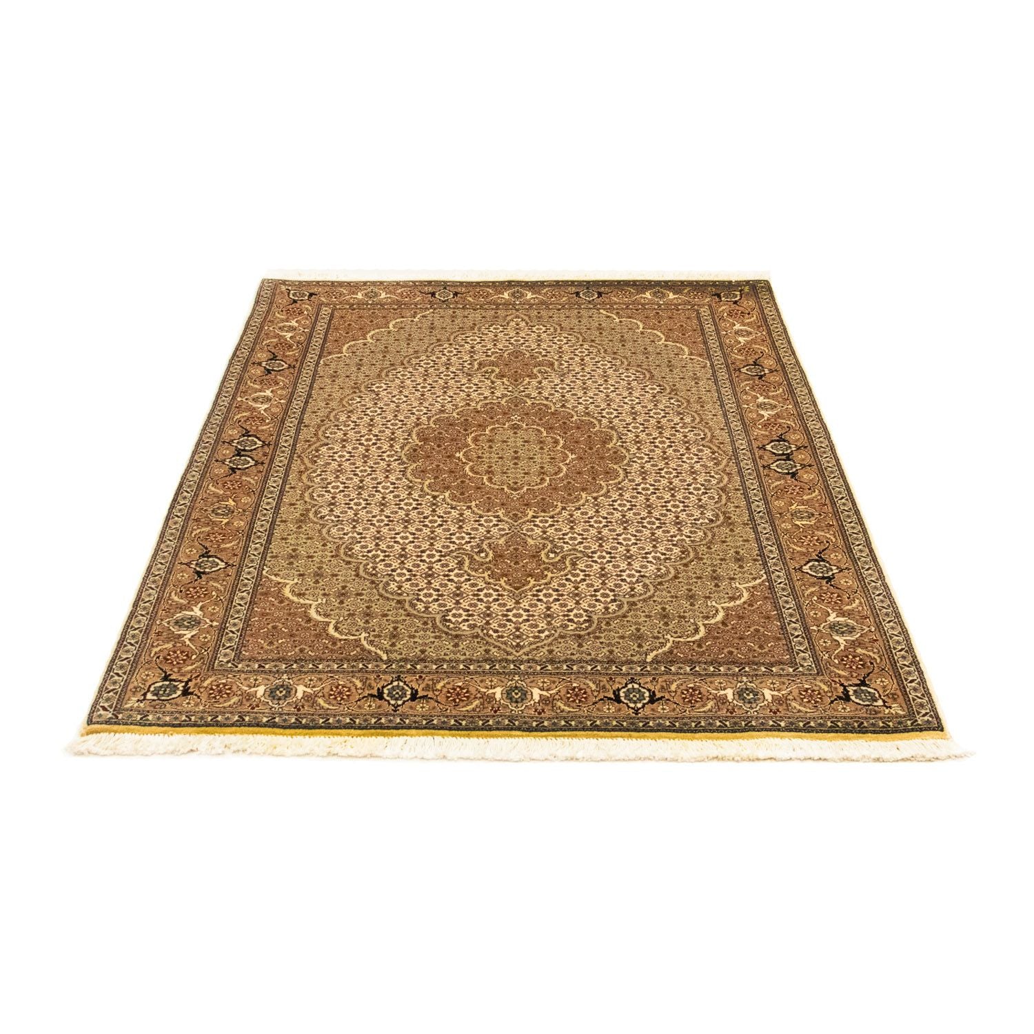 Persisk tæppe - Tabriz - 145 x 106 cm - beige
