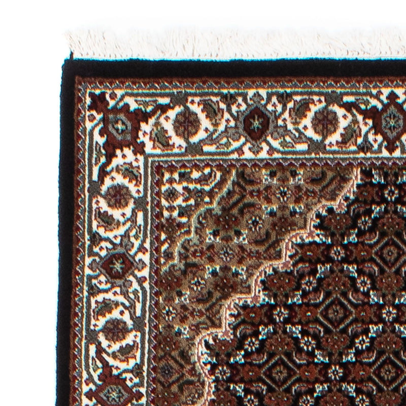 Løber Persisk tæppe - Tabriz - 254 x 80 cm - mørkeblå