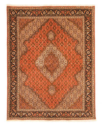Persisk tæppe - Tabriz - 205 x 145 cm - rust