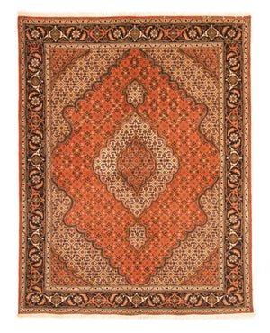Persisk tæppe - Tabriz - 205 x 145 cm - rust