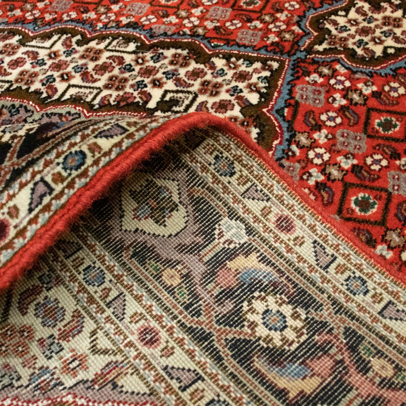 Persisk tæppe - Tabriz - 205 x 145 cm - rust