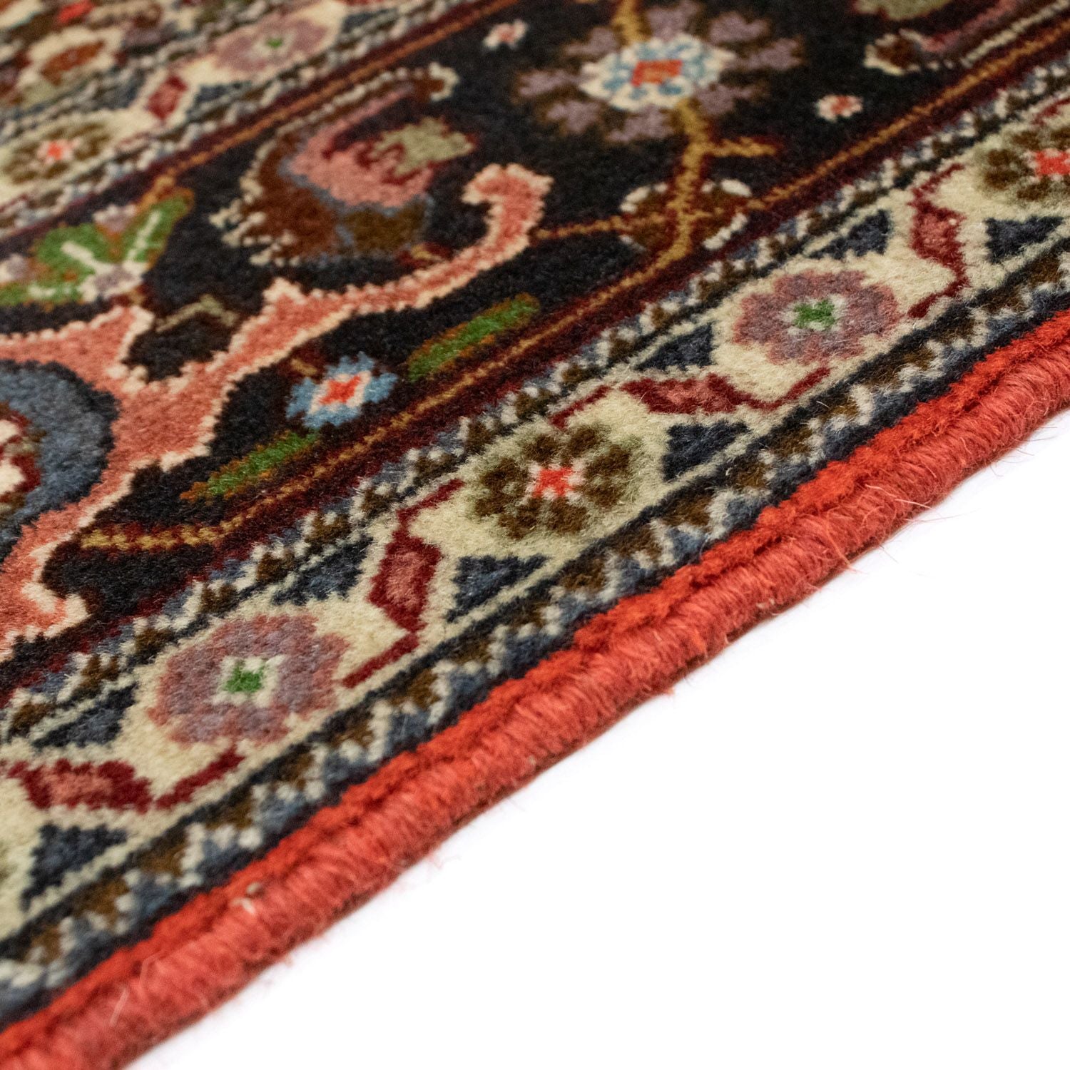Persisk tæppe - Tabriz - 208 x 146 cm - lysrød
