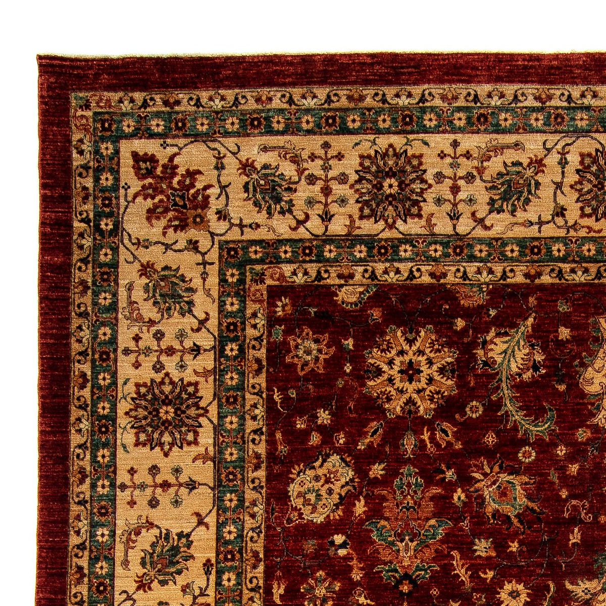 Ziegler Carpet - 392 x 308 cm - mørkerød