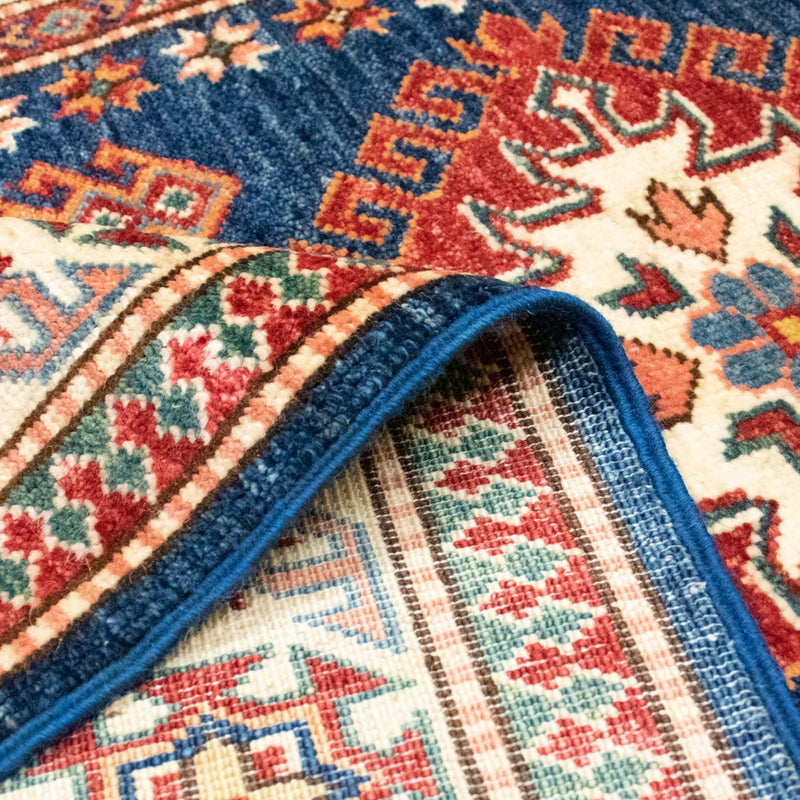Ziegler Carpet - Kazak - 156 x 90 cm - mørkeblå