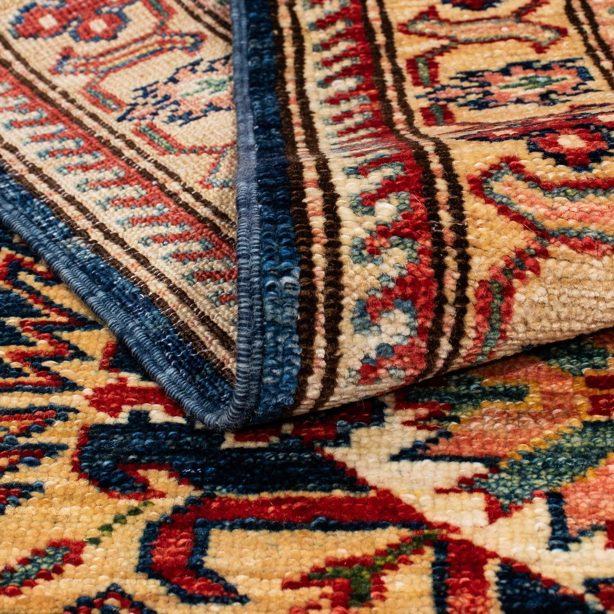 Løber Ziegler Carpet - Kazak - 252 x 77 cm - mørkeblå