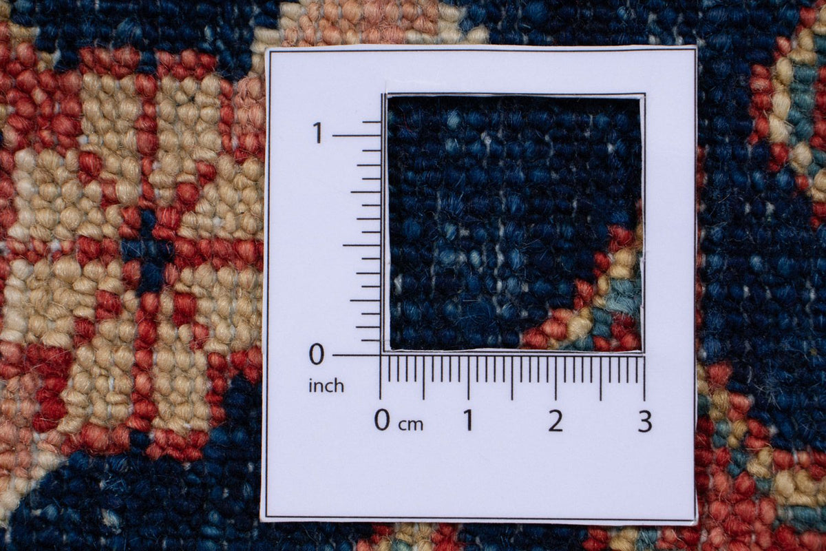 Løber Ziegler Carpet - Kazak - 252 x 77 cm - mørkeblå