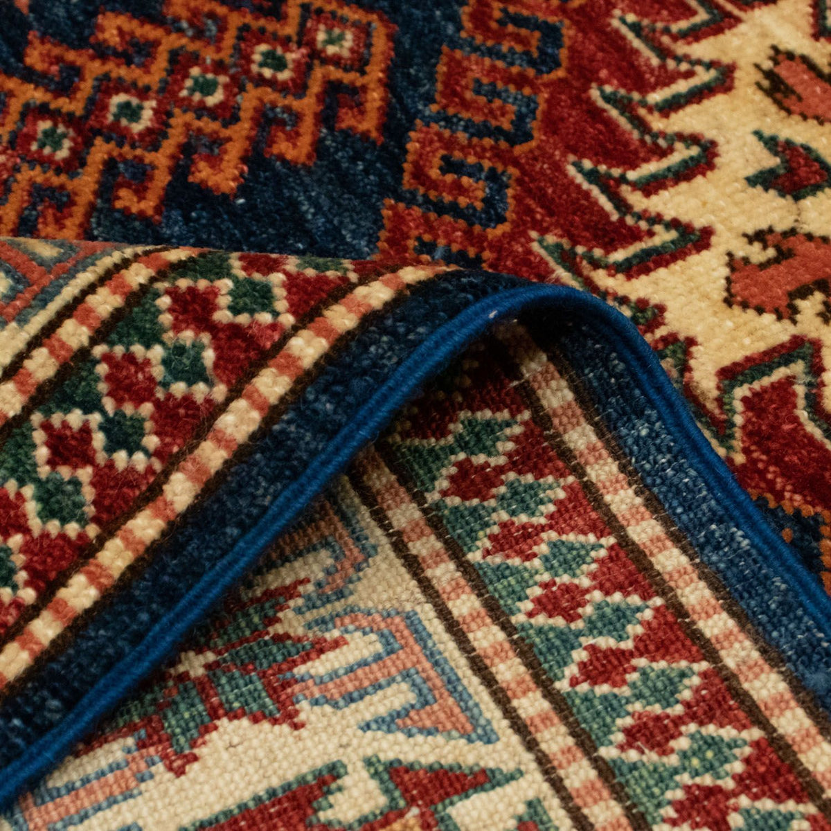 Ziegler Carpet - Kazak - 157 x 93 cm - mørkeblå