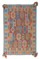 Moderne kilim Tæppe 172x252cm - Uldtæppe